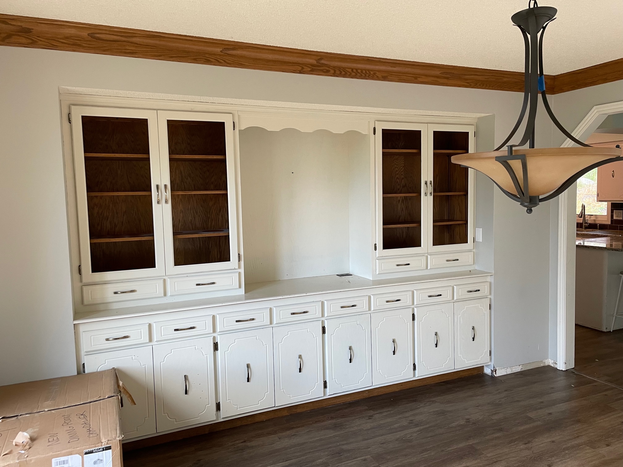 Dining room before remodel