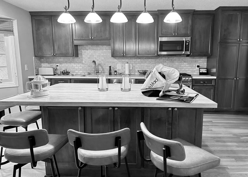 Kitchen before remodel